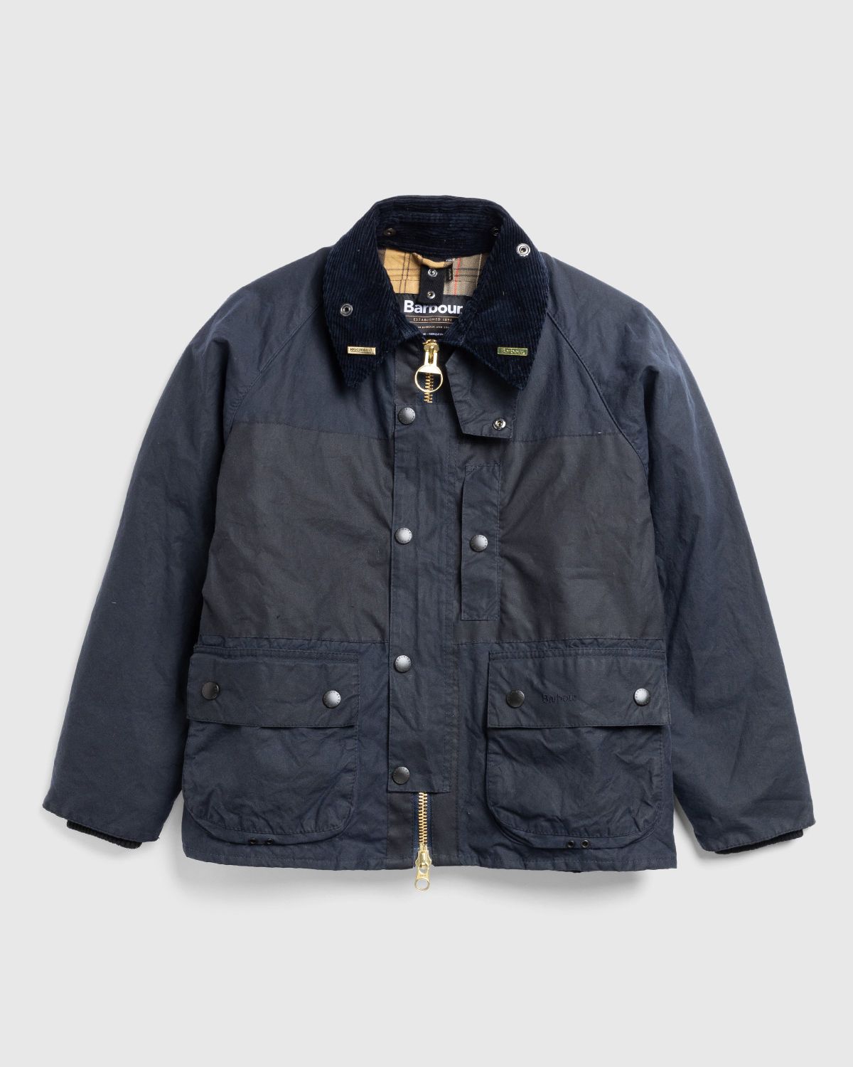 Barbour x Highsnobiety – Re-Loved Bedale Jacket Size 38 (M) Navy